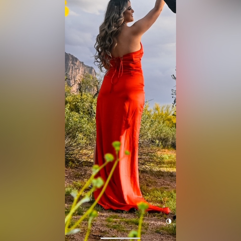Red dress